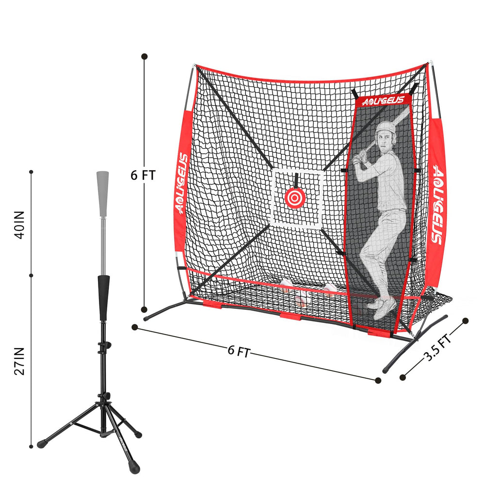 AOLIGEIJS collapsed net in carry bag for easy transport and storage