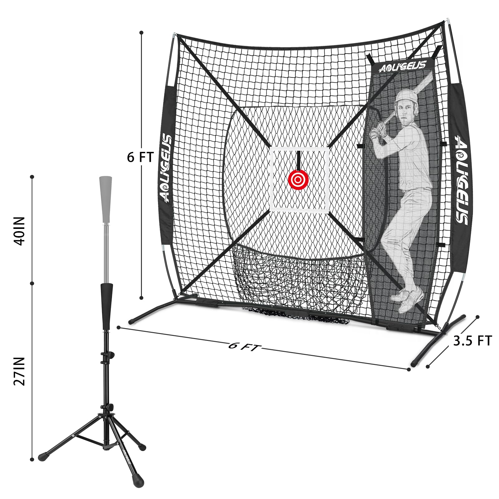 AOLIGEIJS ground stakes securing frame demonstrating improved stability outdoors