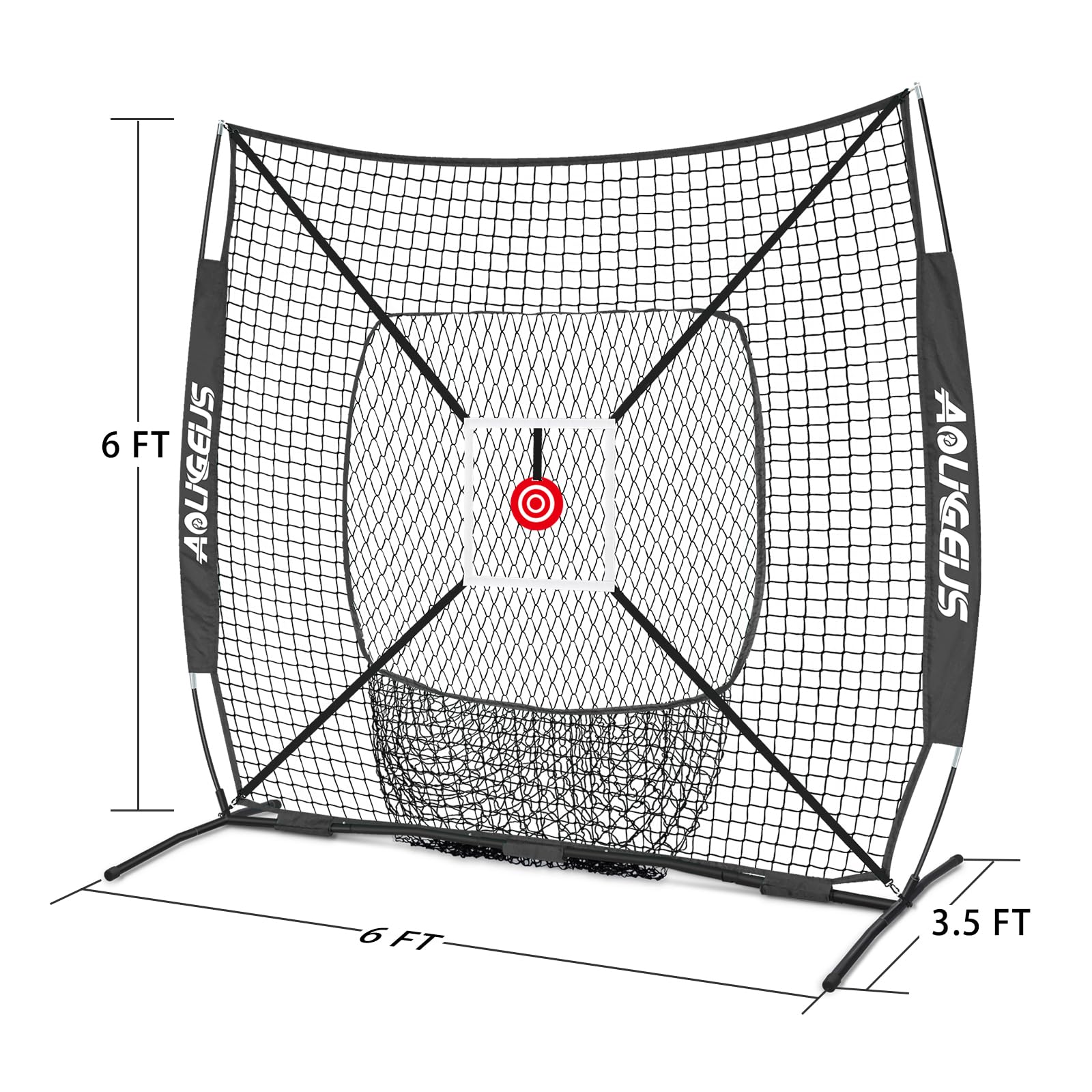 AOLIGEIJS pole connector close-up showing durable rod strength and fast assembly benefit