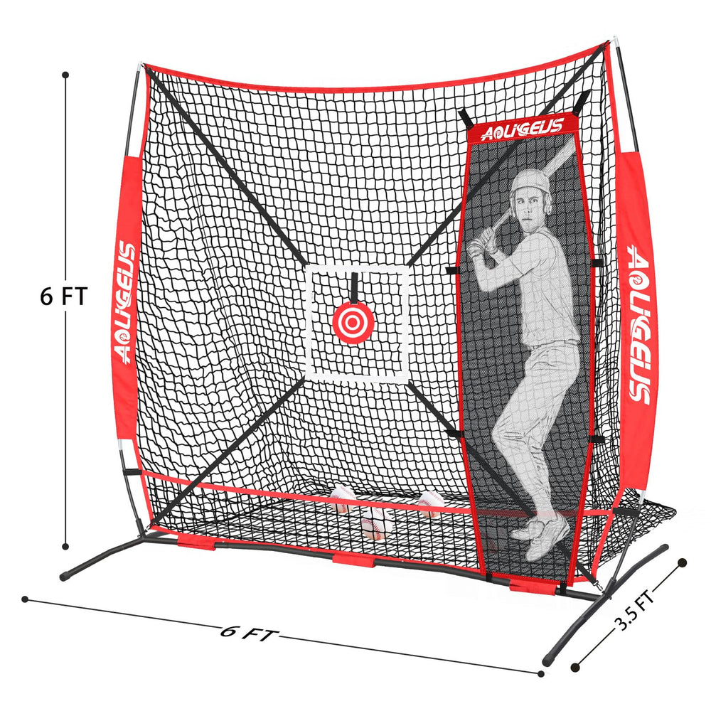 AOLIGEIJS net with strike zone attached highlighting accuracy training