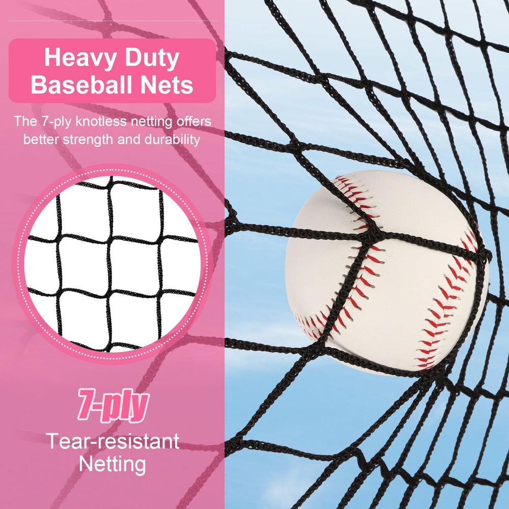 AOLIGEIJS close-up of 7-ply knotless netting, demonstrates tear resistance and longevity