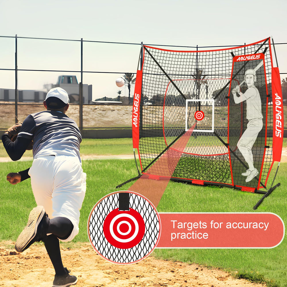 AOLIGEIJS strike zone attached to net highlighting target practice accuracy