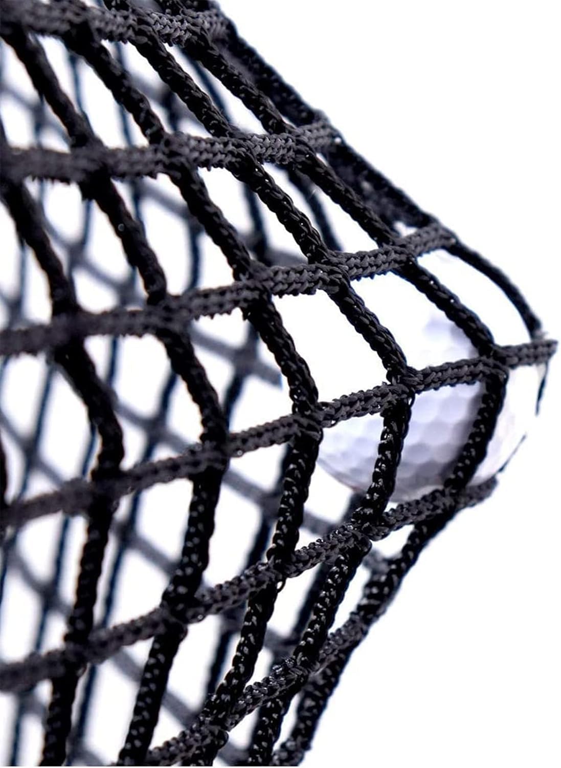 Aoneky net next to person for scale showing true 10x20 ft size benefit