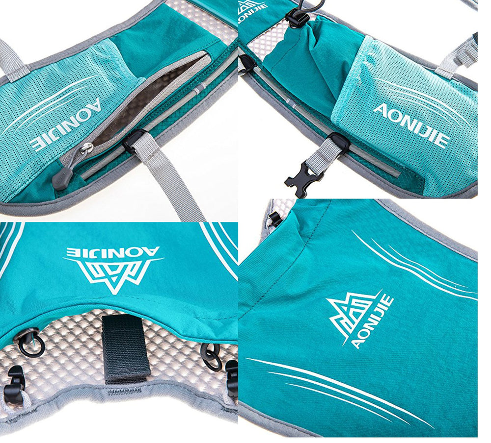 AONIJIE breathable back panel and mesh for ventilation and comfort