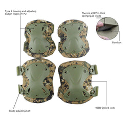 AOUTACC rear view of elastic hook-and-loop straps for secure adjustable fit