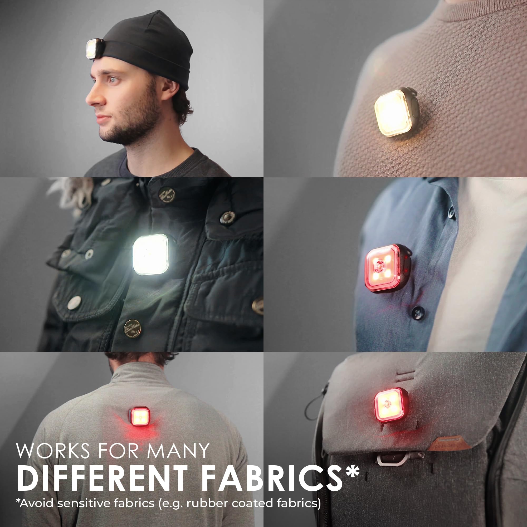Apace Vision Meolight mounted on bike tail position providing rear visibility for cyclists