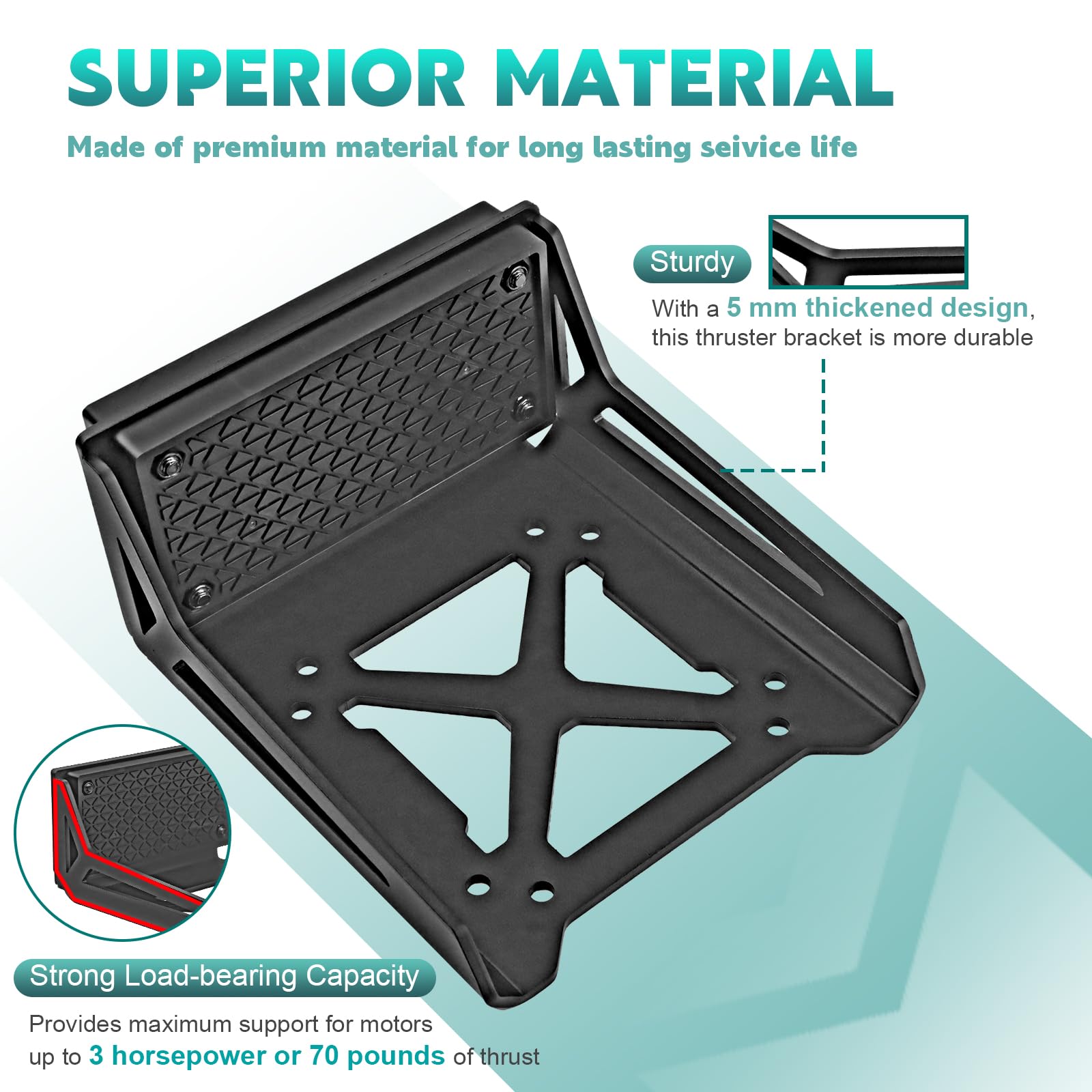 Apaspoil nylon panel detail showing replaceable dampening and protection