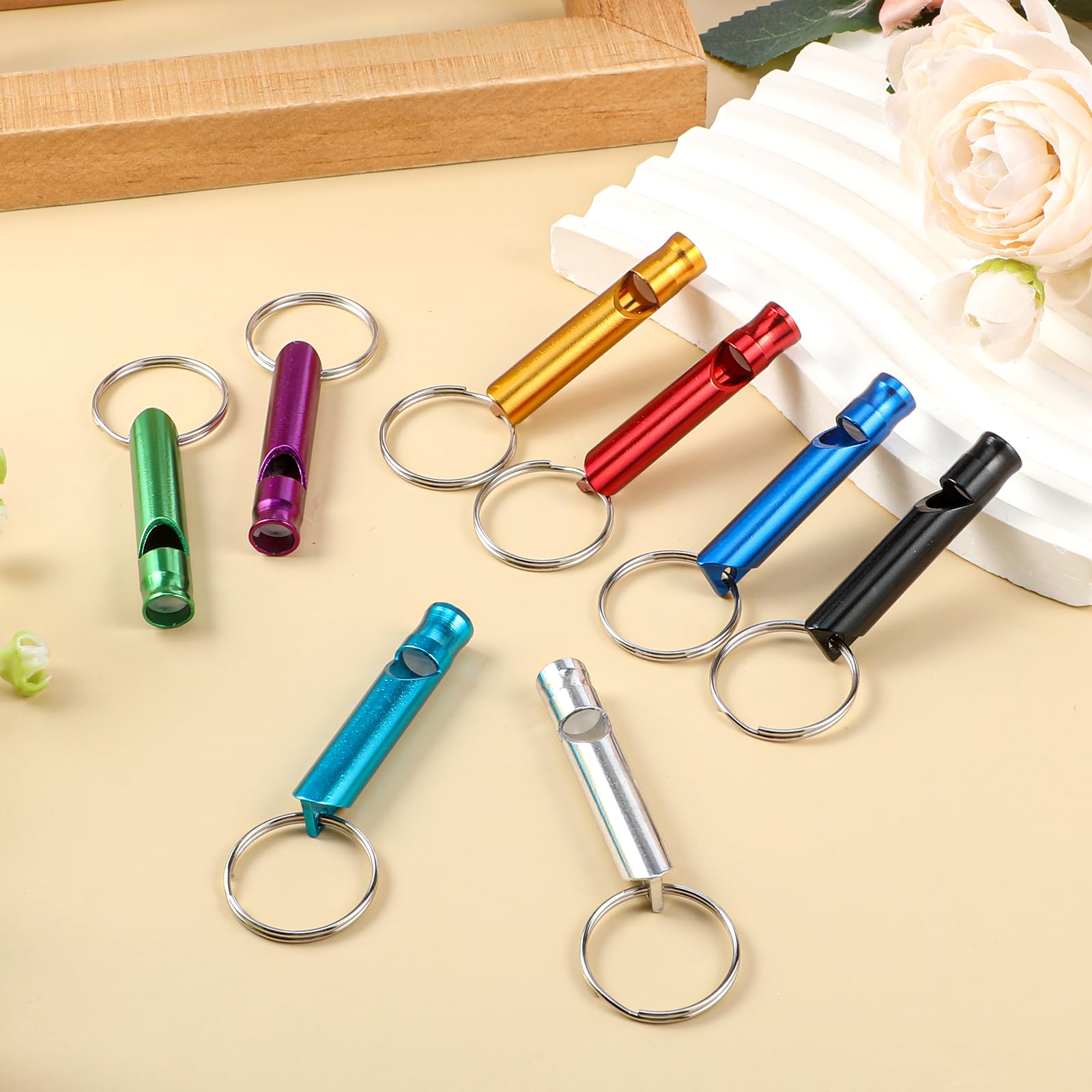 Aphumedc keyring and clasp detail offering quick attachment benefit