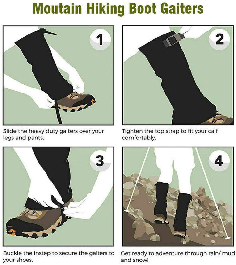 Apkaf gaiters on farmer in field showing protection during outdoor work