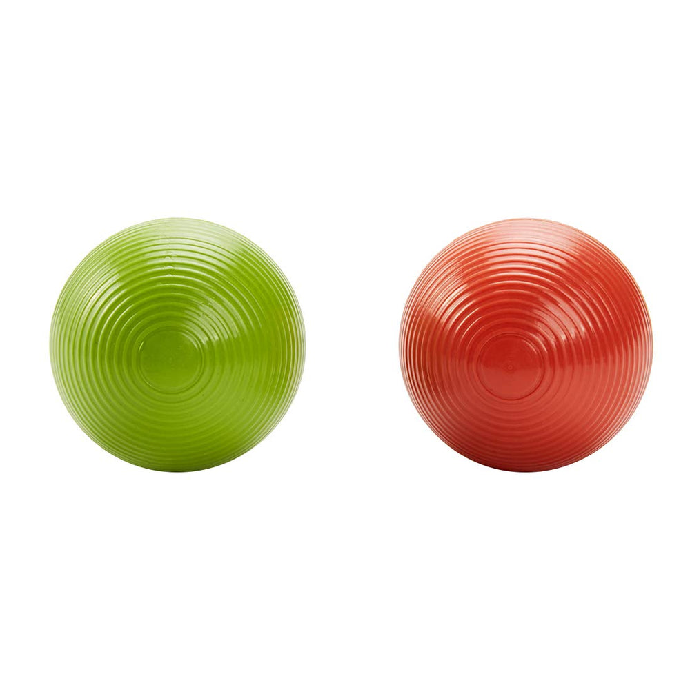 ApudArmis balls in backyard game action demonstrating lively rebound benefit