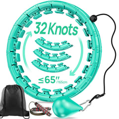 APzek green hoop front view showing full assembled size and visual balance