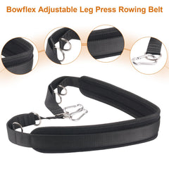AQDD belt attached to Bowflex PR1000 demonstrating easy setup benefit