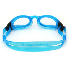 Aqua Sphere Kaiman lens close-up highlighting anti-fog clarity