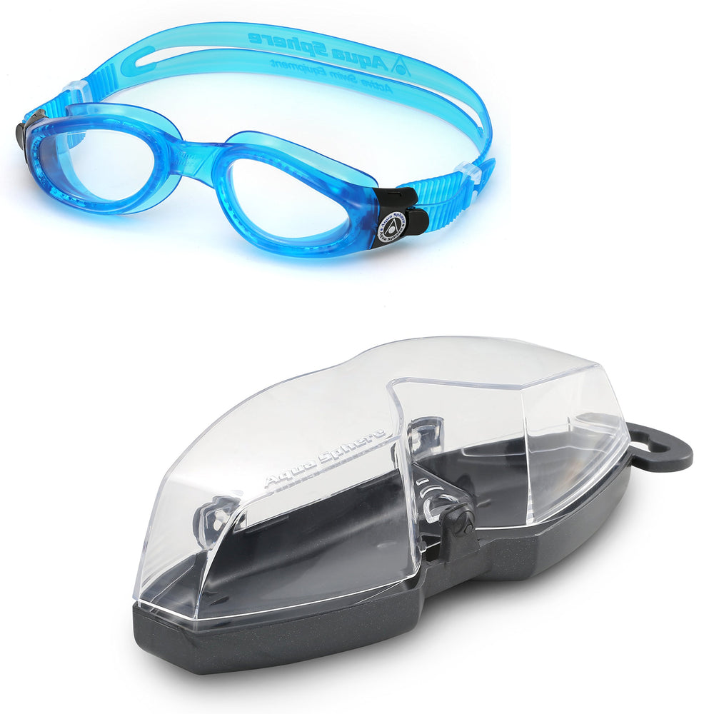 Aqua Sphere Kaiman packaging and contents showing ready-to-go convenience