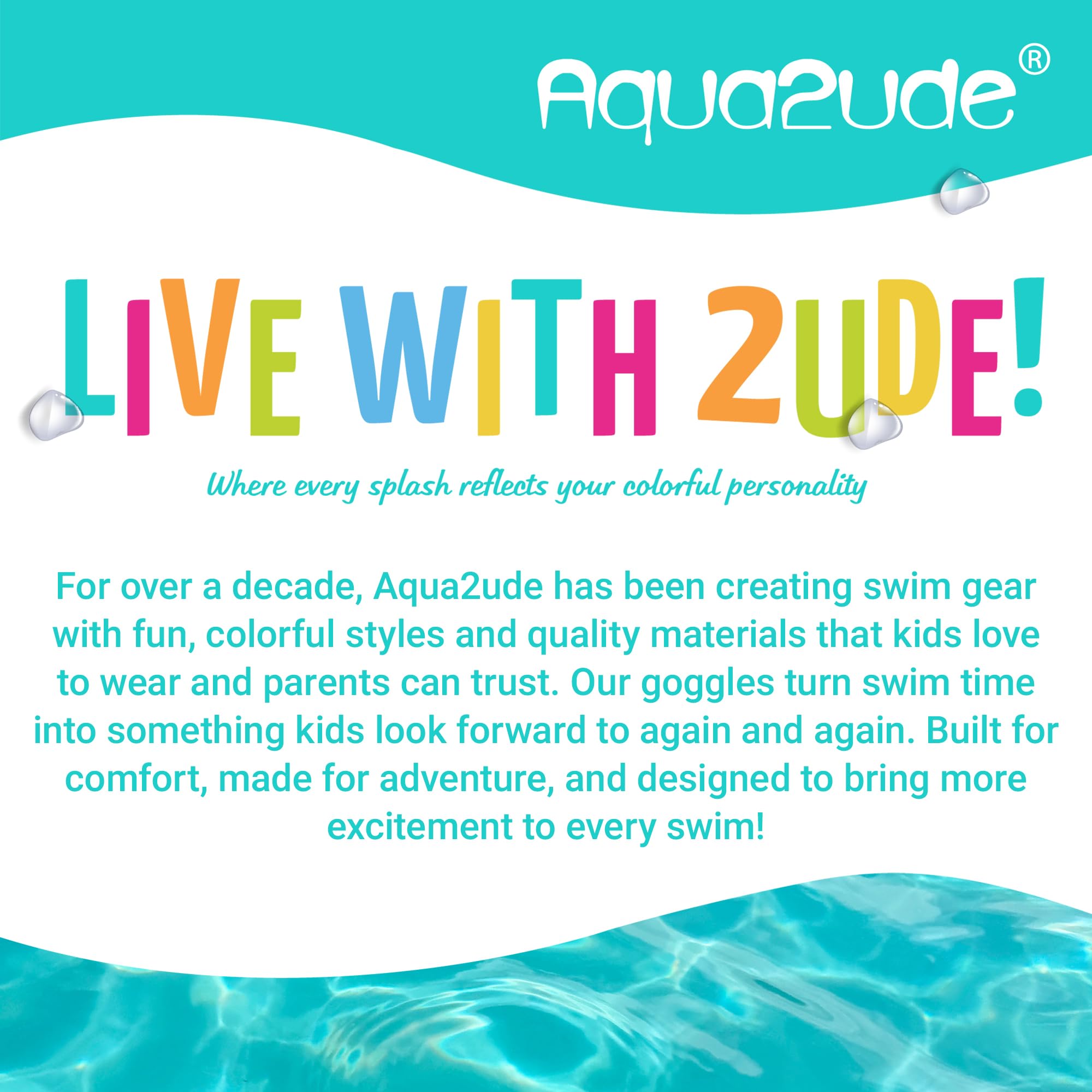Aqua2ude mask beside toy for scale showing compact, kid-friendly size