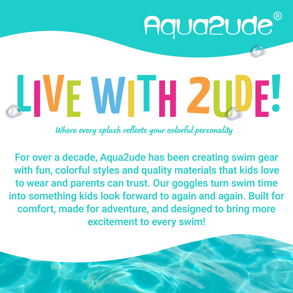 Aqua2ude mask beside toy for scale showing compact, kid-friendly size