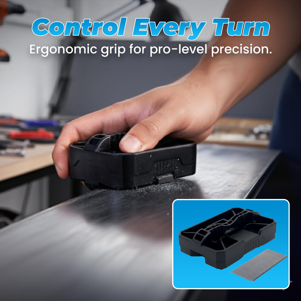 AquaJoyer edge tuner and tuning stone demonstrating precise edge control