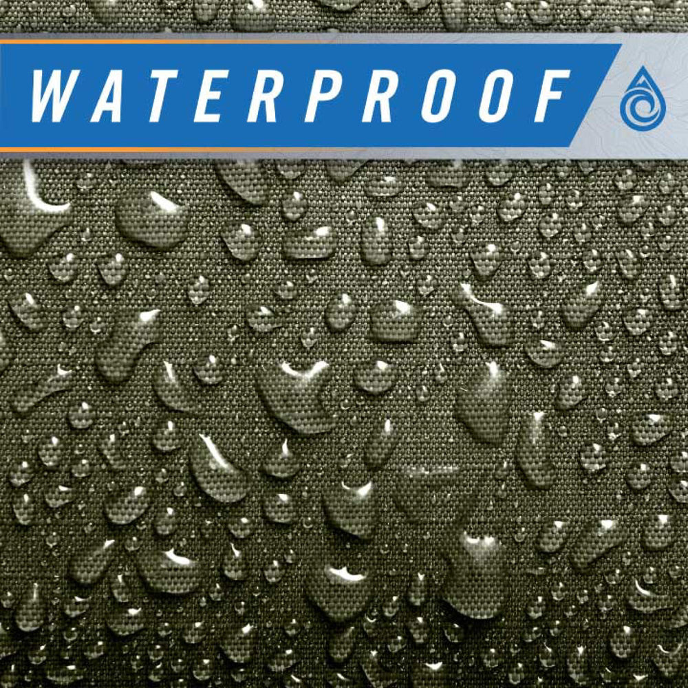 AquaQuest Pharaoh close-up of 70D nylon seam detail showcasing durable waterproofing