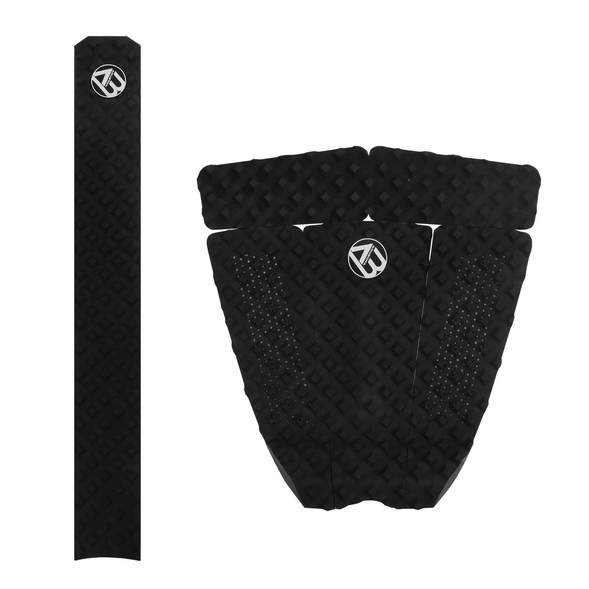 AQUBONA pad installed on a kayak deck showing versatile non-slip use for safe footing