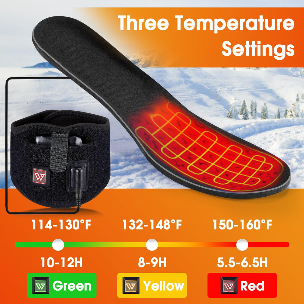 AQveriG removable 7.4V battery pack outside insole for quick swaps