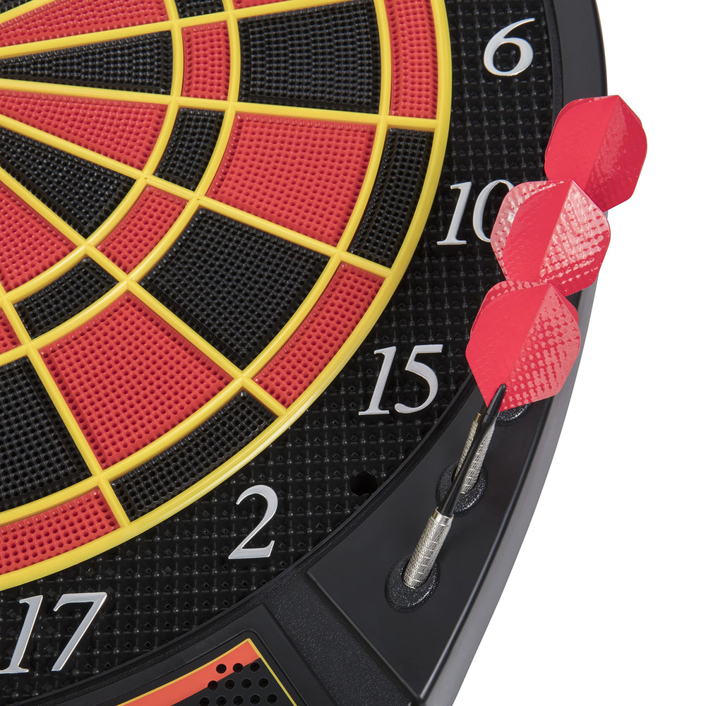 Arachnid Voyager close-up of target segments demonstrating accurate scoring