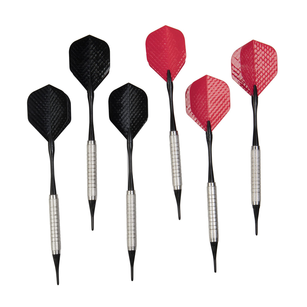 Arachnid Voyager soft-tip dart point detail highlighting safe tip design