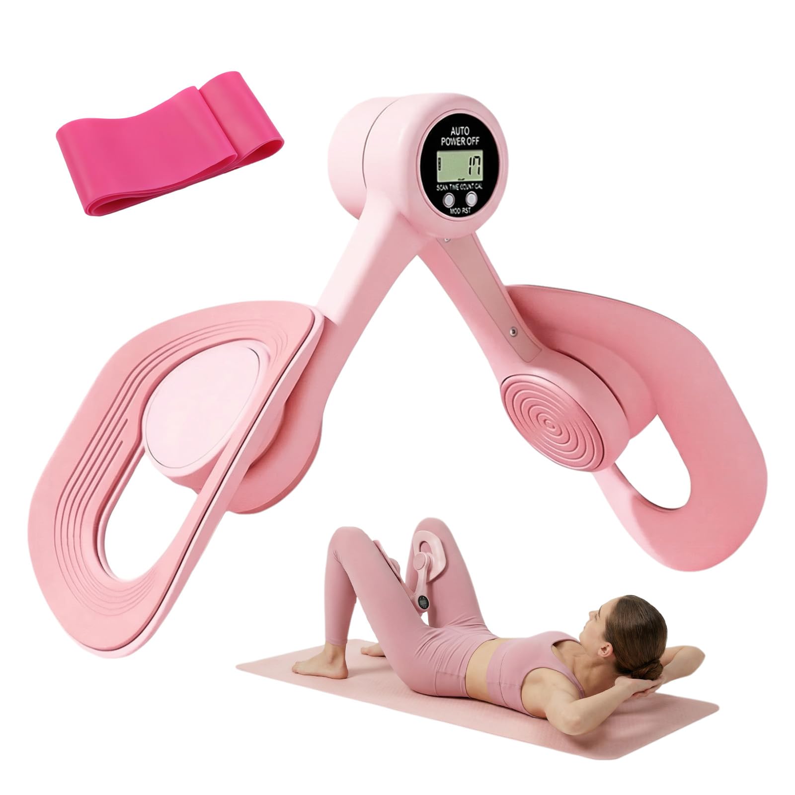 arcopik thigh trainer front view showing compact design and easy grip benefit