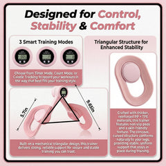 arcopik thigh trainer silicone pad close-up for comfortable non-slip pressing