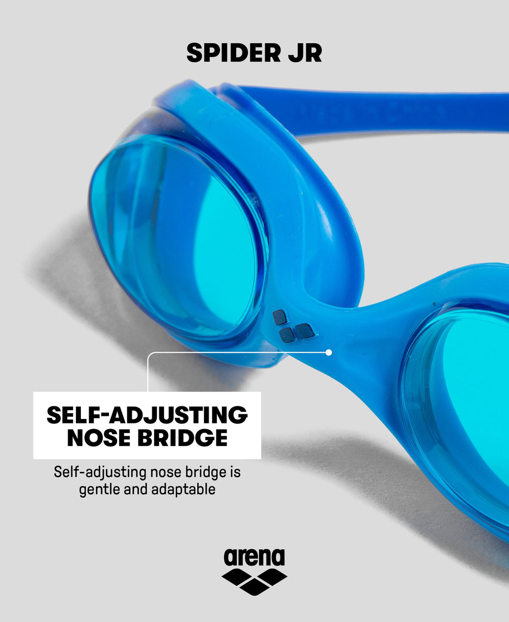 ARENA junior spider nose bridge fit adapting to child’s face for comfort