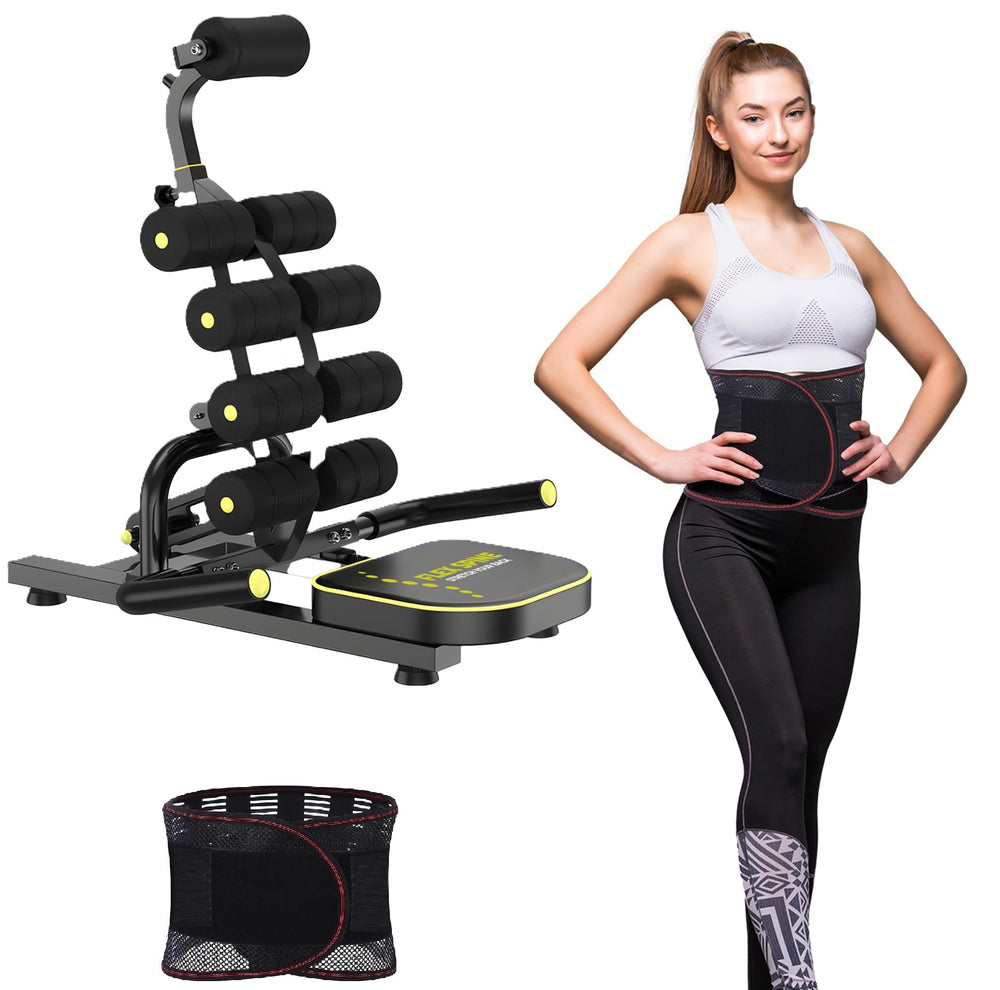 Armin Super Store front view of mini inversion table showing compact frame and stability benefit