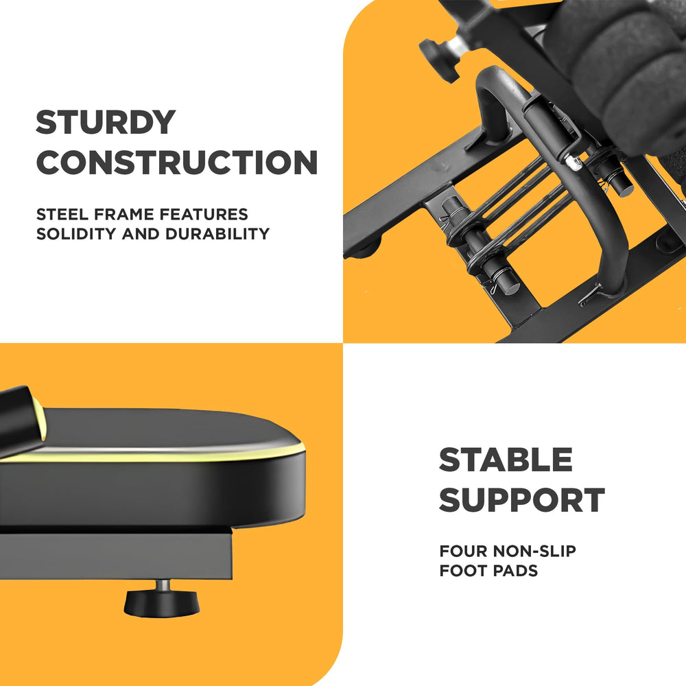 Armin Super Store user tilting on the table showing controlled decompression benefit