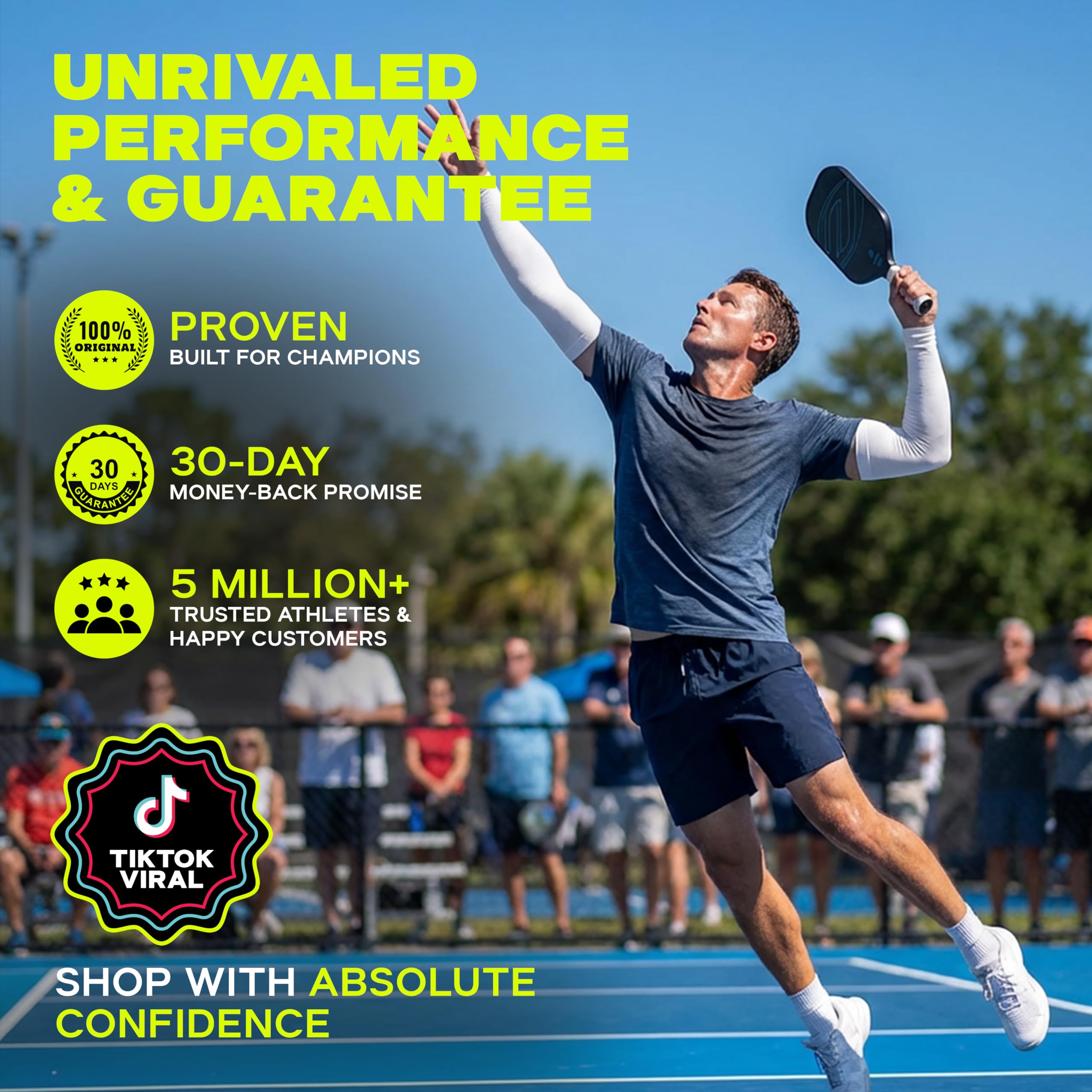 ARMORAY lifestyle image on golfer demonstrating UV protection benefits