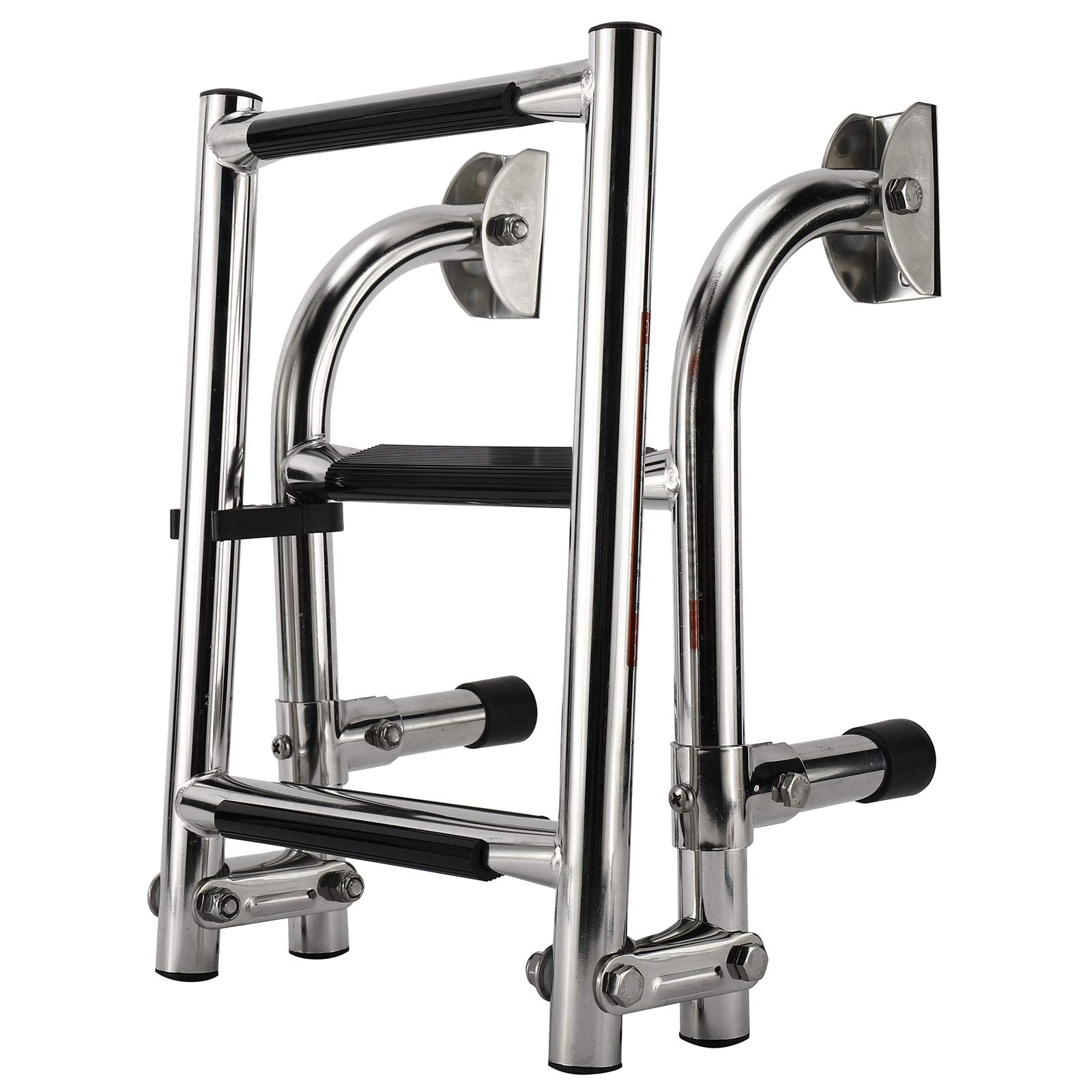 Artilife front view ladder showing compact design and sturdy build
