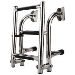 Artilife front view ladder showing compact design and sturdy build