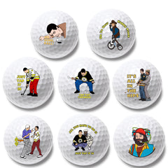 Artpreti front packaging showing eight printed balls and cheerful gift appeal