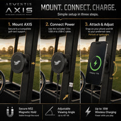 ARVENTIS AXIS demonstrating tilt adjustment for optimal viewing benefit
