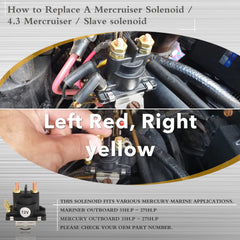 ASDFGHT solenoid installed on outboard demonstrating restored power-trim operation
