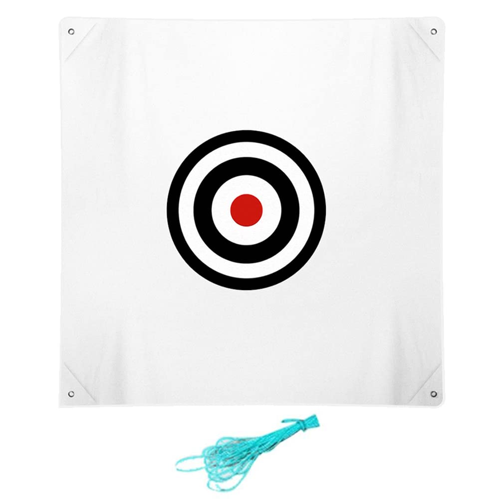 ASENVER front view of target cloth showing bright aim point and visibility benefit