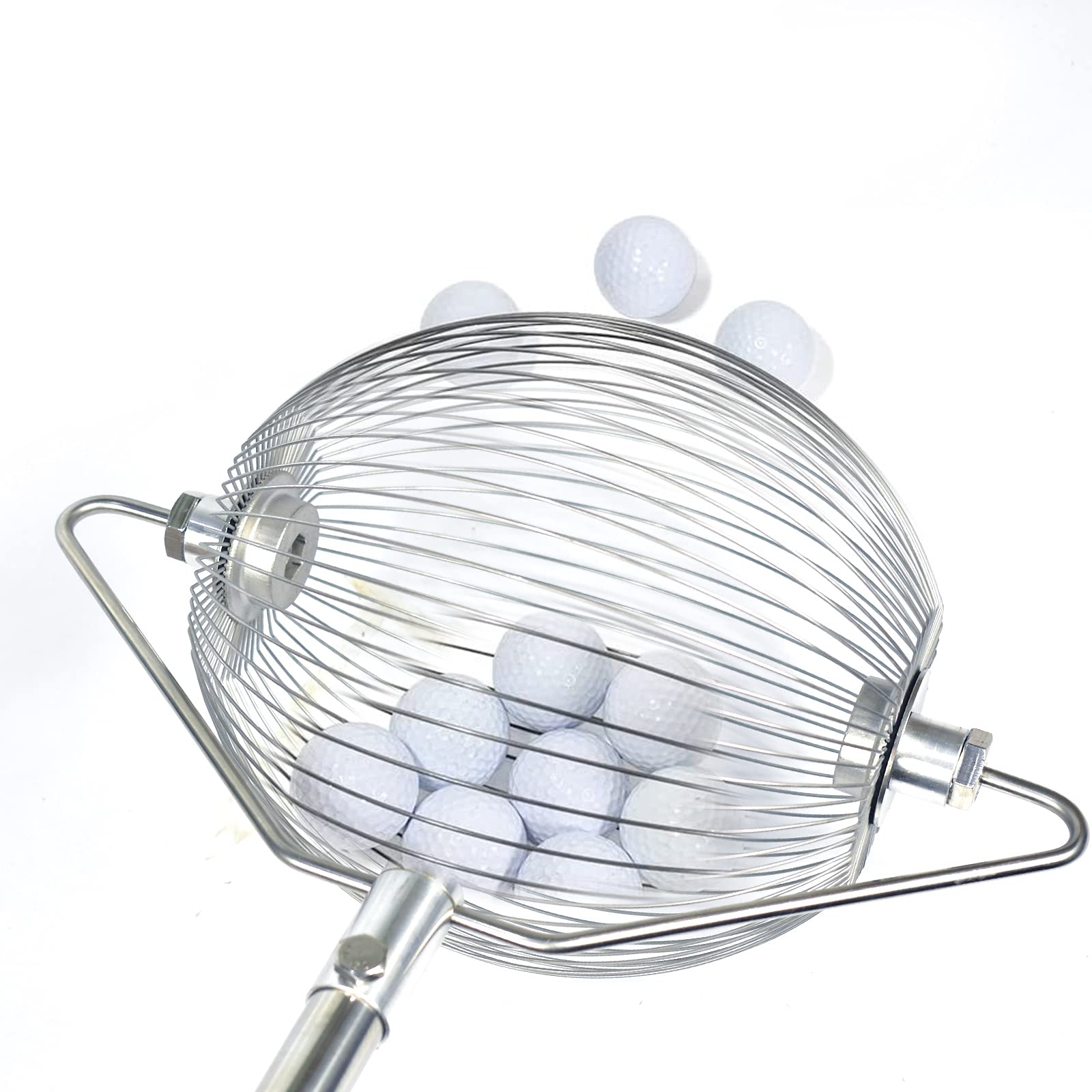 ASENVER handle detail with stainless steel pole and durable connection for long life