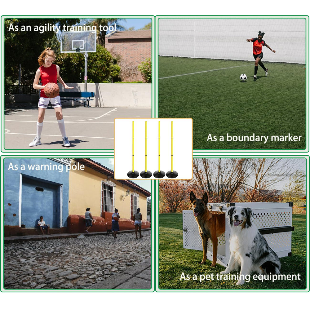 ASENVER backyard training setup portraying portable practice and family use
