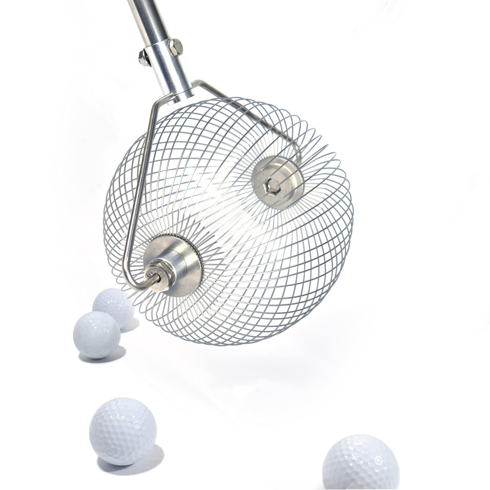 ASENVER filled storage cup holding up to 40 golf and table tennis balls for fewer trips