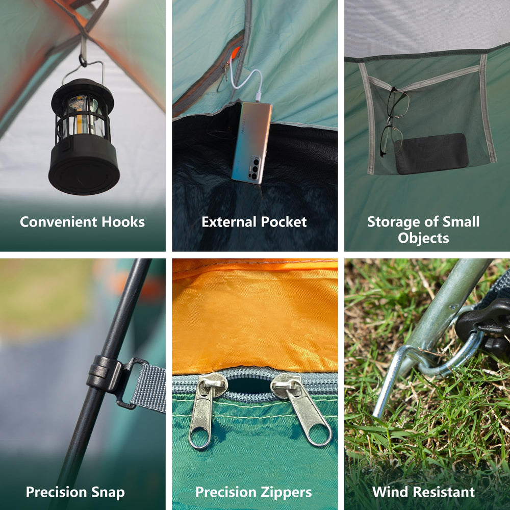 ASFANES tent packed in carry bag demonstrating compact portability benefit