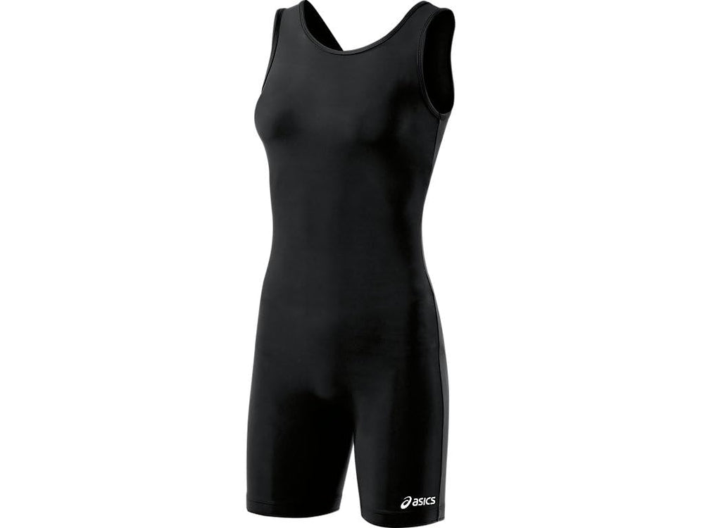 ASICS singlet front view showing fit and streamlined design for performance