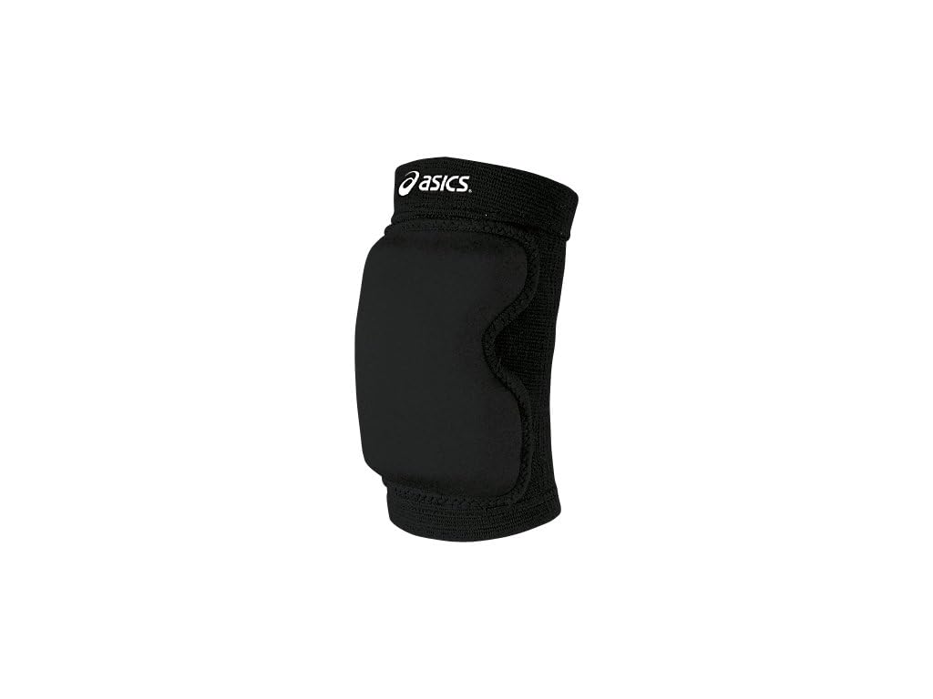 ASICS front view of Zd0153 knee pad showing low-profile protection and mobility