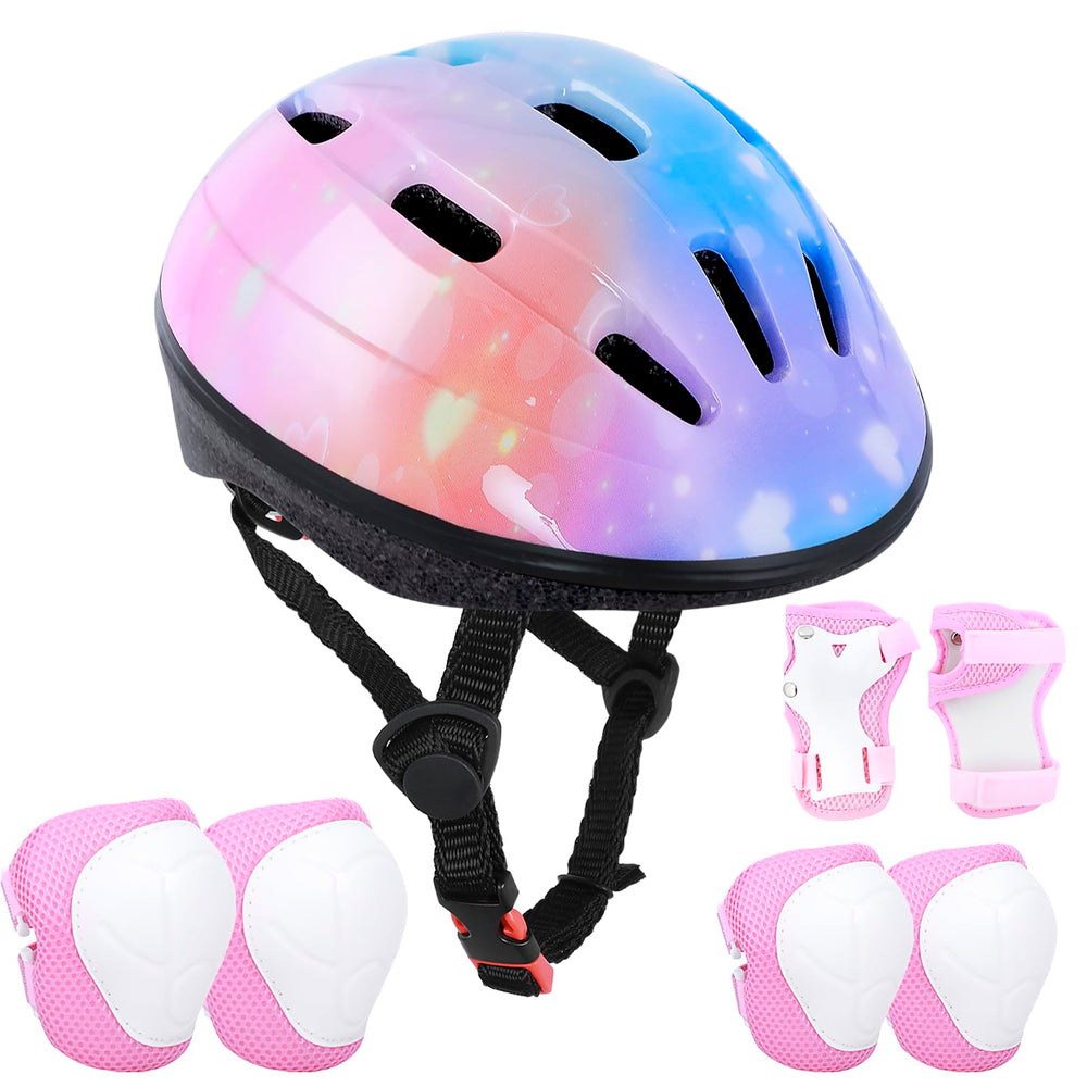 Asslen helmet front view showing colorful design and secure fit benefit