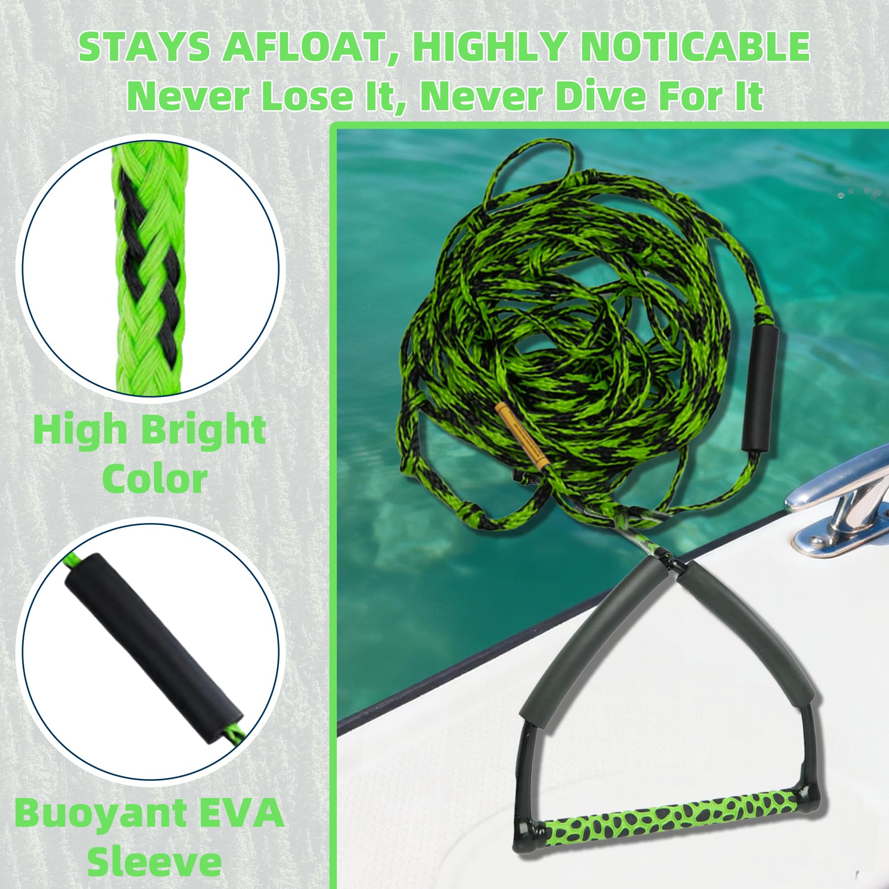 ASVAEVAS quick-connect loop detail for fast adjustable length changes