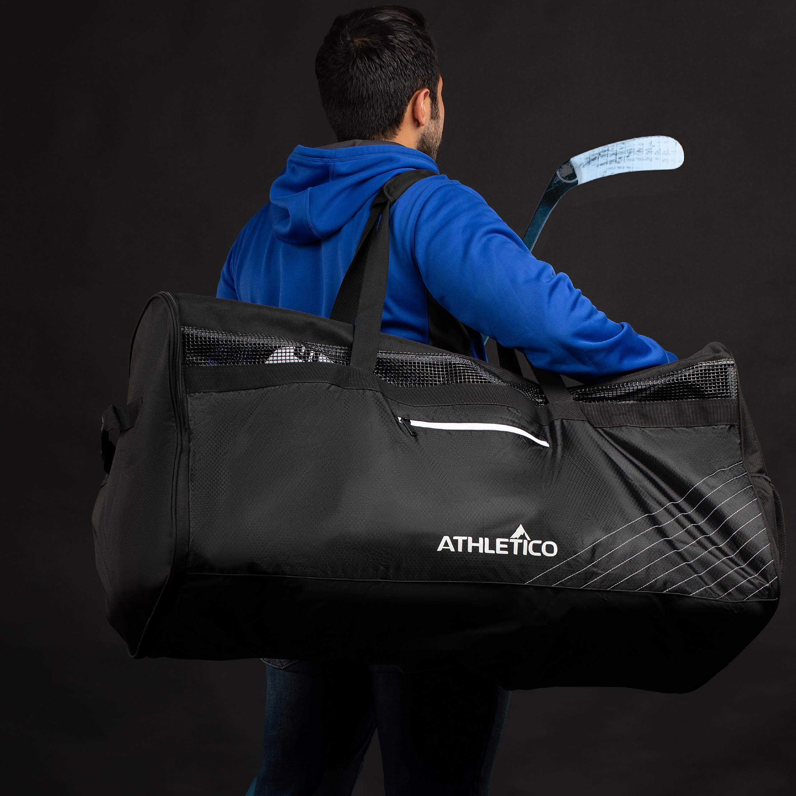 Athletico waterproof tarpaulin bottom protecting gear from moisture