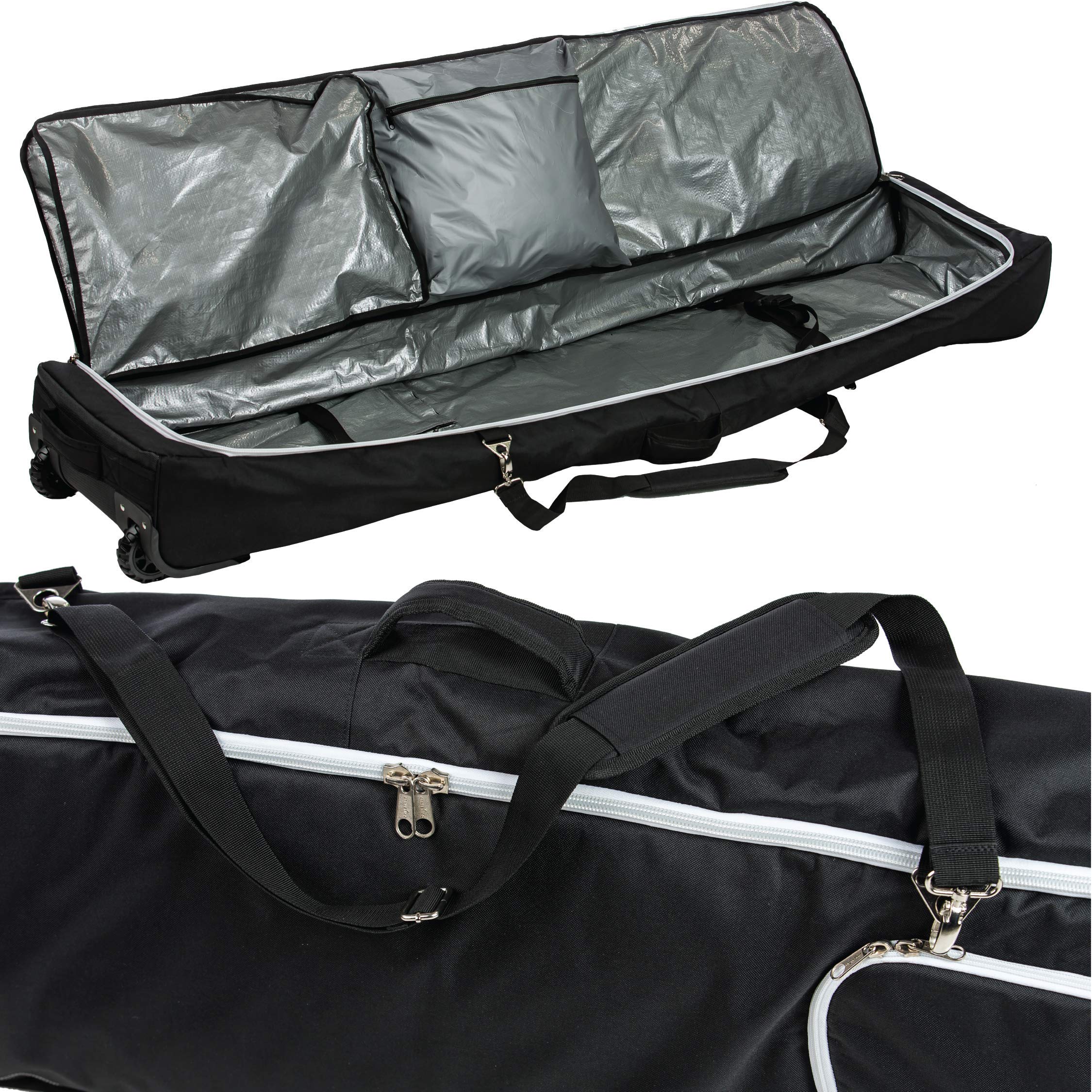 Athletico reinforced carry handles for lifting and comfortable transport
