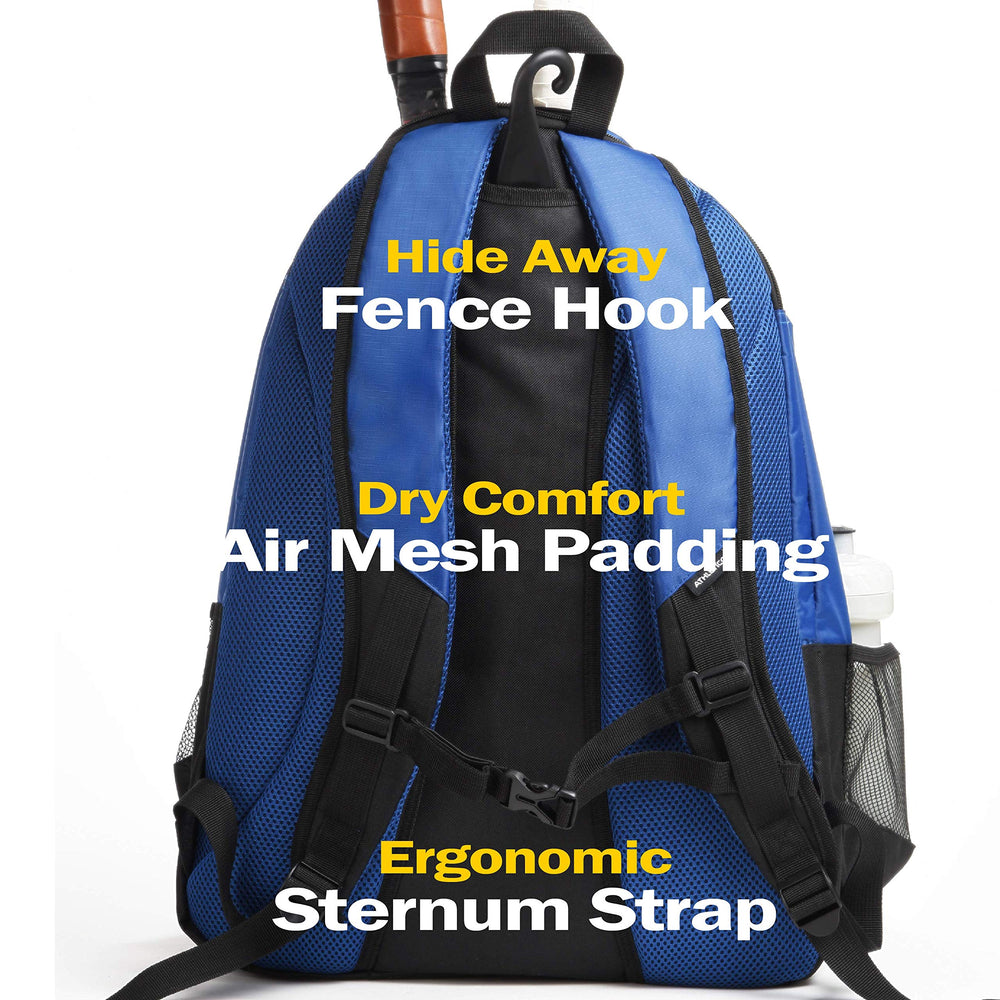 Athletico side bottle pocket holding large sports bottle securely