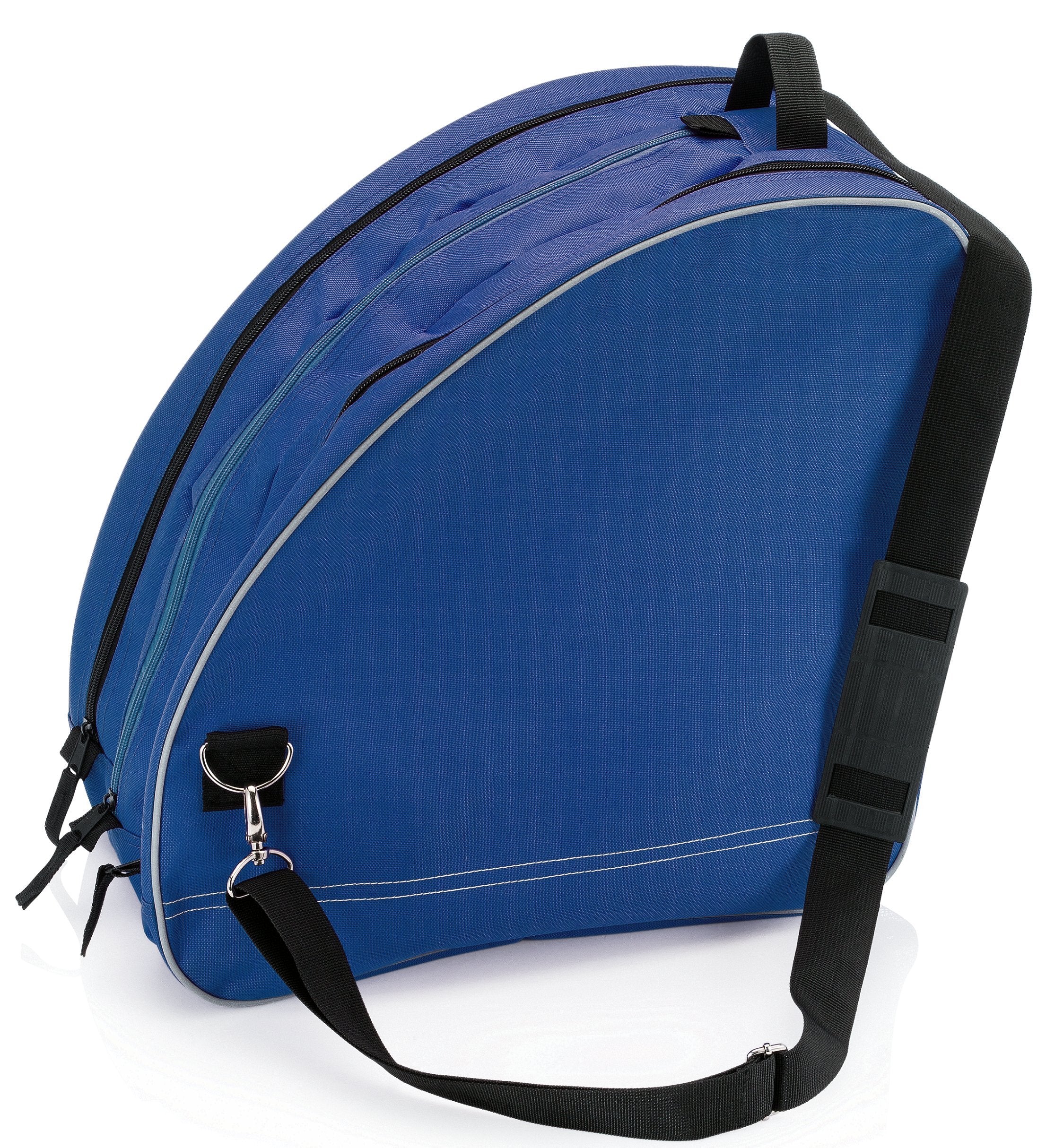 Athletico bag open with ice and inline skates inside benefit: fits up to men's size 13